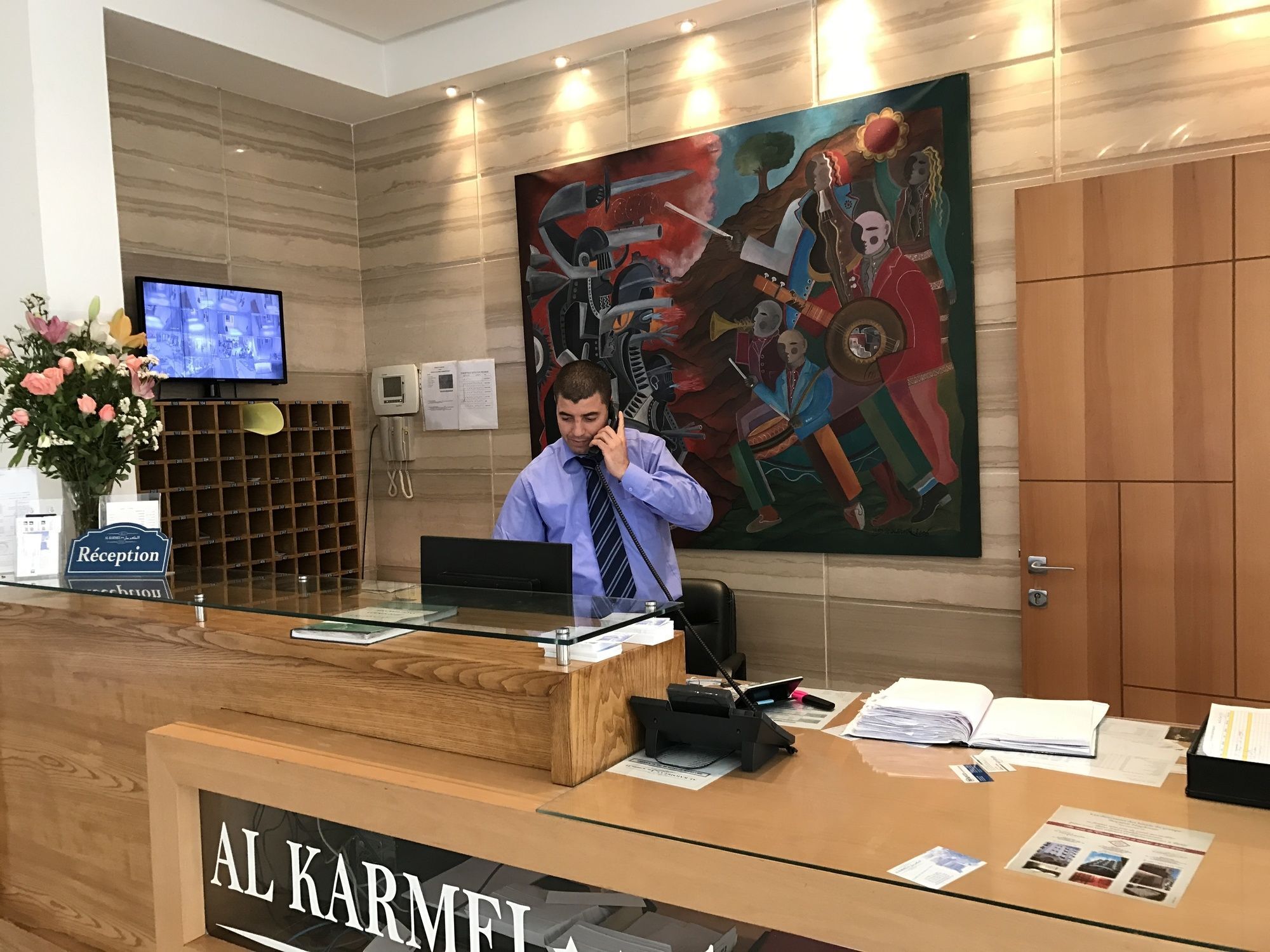 Hotel Al Karmel ตูนิส ภายนอก รูปภาพ
